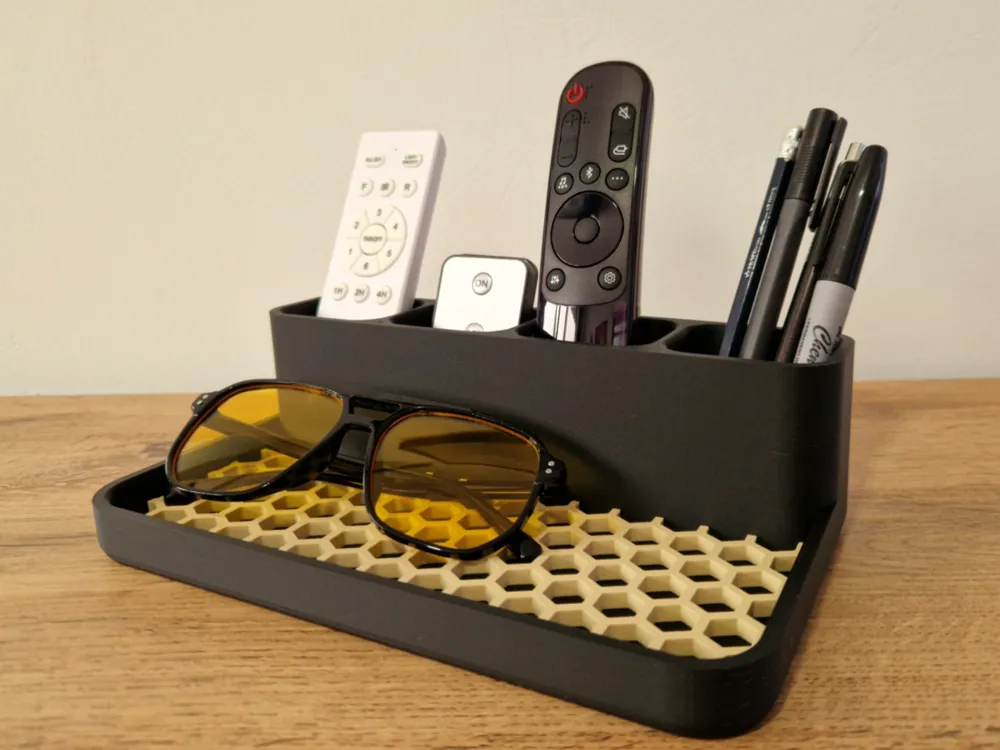 Hexagon Remote Control Holder